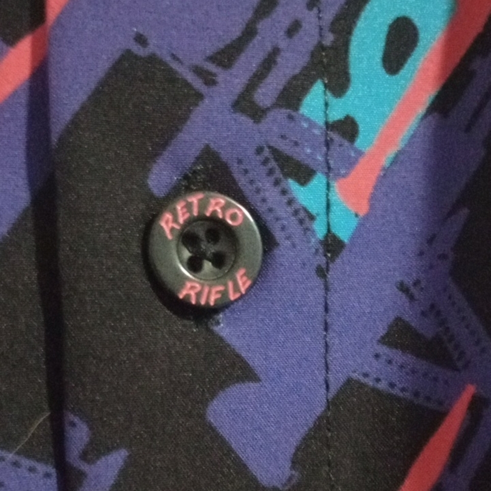 Retro Rifle Button Down - Picture 6 of 6
